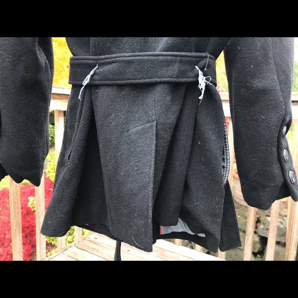 Double Breasted Wool Coat - image 3